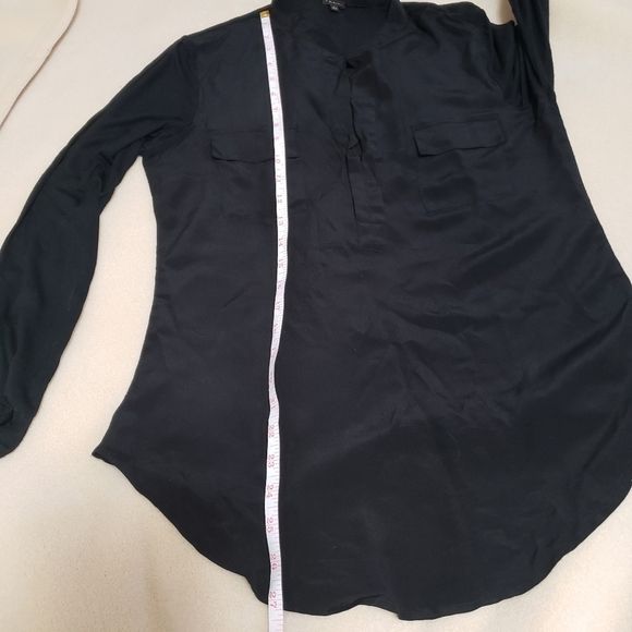 T. Babaton Black Blouse - Picture 3 of 6